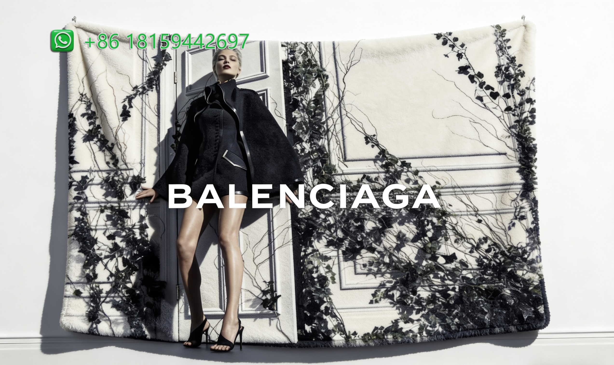 Balenciaga Throw Blankets